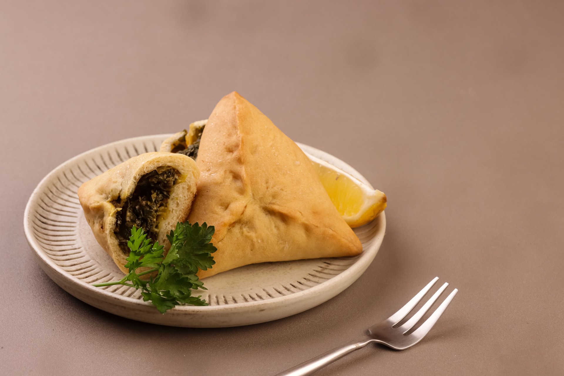 Fatayer with Spinach Pies.